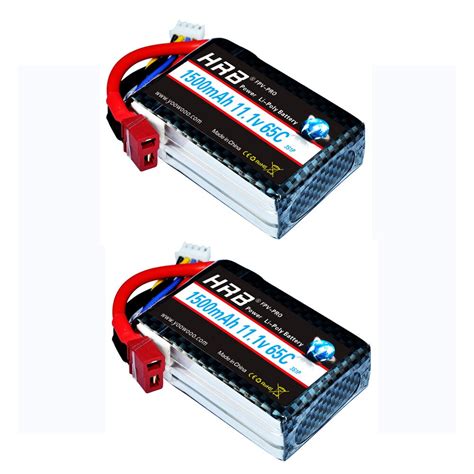 pcs hrb lipo battery   mah    rc helicopters airplane fpv drone racing