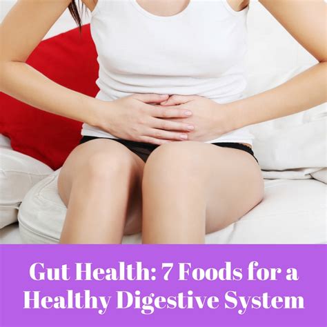 gut health 7 foods for a healthy digestive system