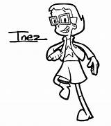 Cyberchase Coloring Excited Inez Feeling Utilising Button Print Grab Could Well Easy Pages sketch template