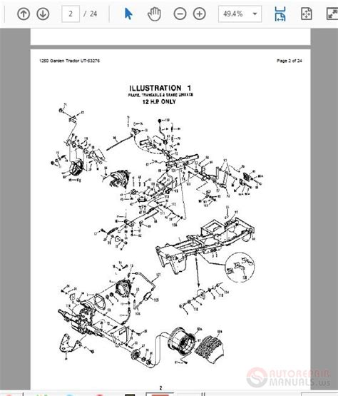 jacobsen hydro tractors    pasts catalogue auto repair manual forum heavy