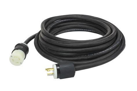 larson electronics   soow twist lock exension power cord     amp rated