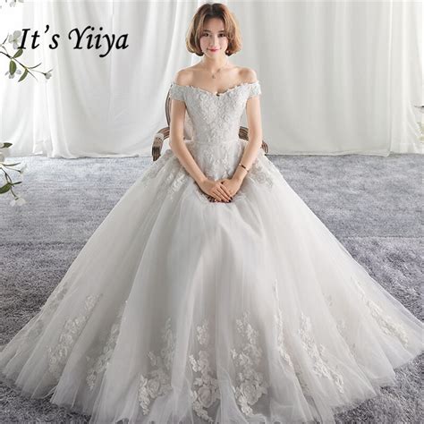 2017 Real Photo Sex Boat Neck Flowers Lace Floor Length