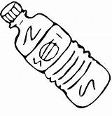 Coloring Bottle Water Pages Soda Drawing Drinking Gatorade Drink Printable Bottles Wine Color Plastic Kids Clipart Template Sprite Perfume Clean sketch template