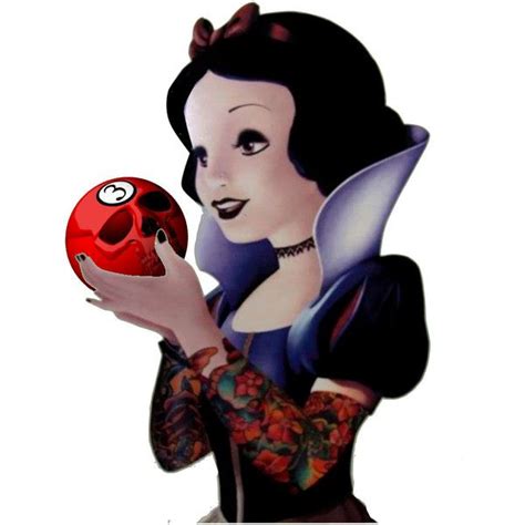 Tattooed Snow White W Billiards Ball ディズニーキャラクター ディズニー