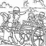 Coloring Pioneer Pages Wagon Covered Pioneers Lds Chuck Clip Time Getcolorings Cartoon Life Color Stories Activities Mormon Getdrawings sketch template