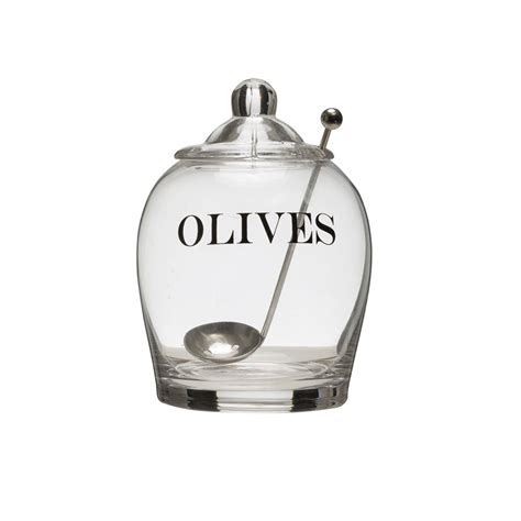 Olive Glass Jar Nathan And Co