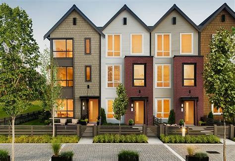 modern townhomes architecture design     townhouse