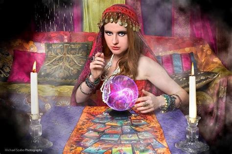 glimpse   future   mystical fortune teller