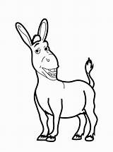 Donkey Coloring Shrek Pages Drawing Printable Clipart Kids Color Print Cartoon Bestcoloringpagesforkids Kong Baby Clip Paintingvalley Animal Drawings sketch template