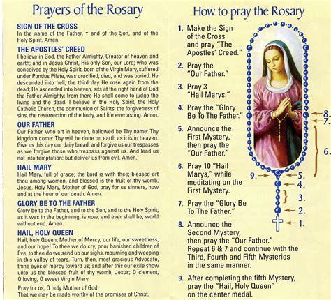 pray  rosary  kids printable  prayers tedy printable