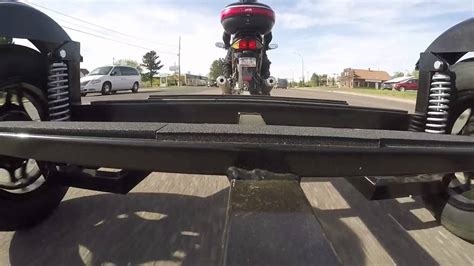 motorcycle trailer suspension testing round 1 youtube