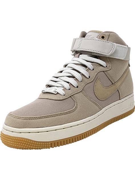 nike nike air force   ut fashion sneaker  khaki khaki