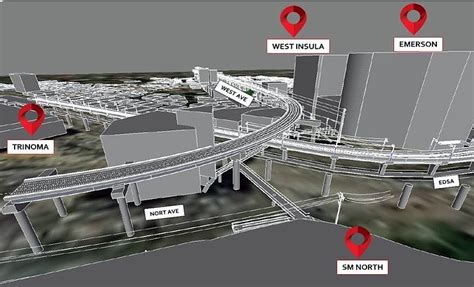 pre construction works  mrt  elevated guideway begins portcalls asia