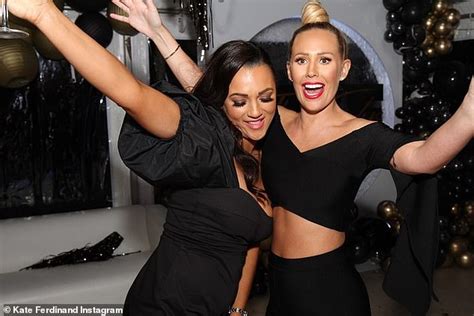 kate ferdinand shares photos of her new year s eve party daily mail online
