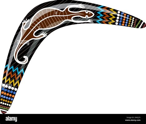 australian aborigine boomerang  res stock photography  images alamy