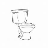 Toilet Drawing Paintingvalley sketch template