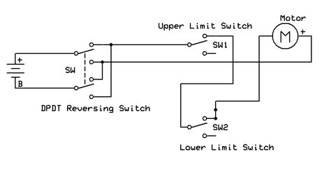 schematic diagram  limit switch wiring diagram