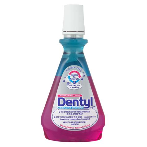 dentyl refreshing clove mouthwash 500ml