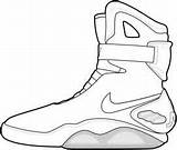 Force Air Pages Coloring Getcolorings Nike Mid sketch template