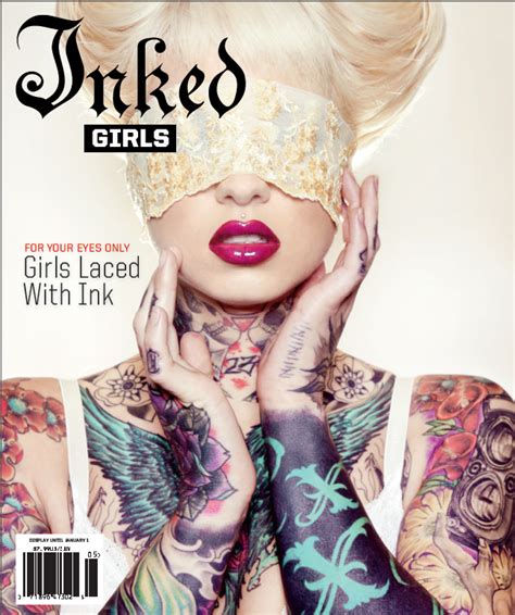 inked girls vol 1 issue 4 model linda photo dangerously dolly tattoo inkedgirls