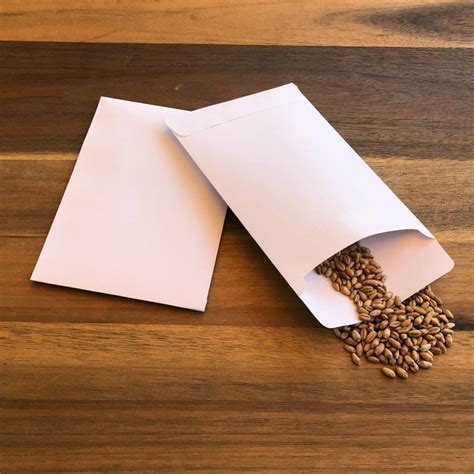 blank seed envelopes  sealing    inches  sealed amkha seed
