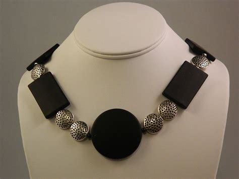 black  silver silver custom items jewelry