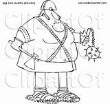 Executioner Chubby Flail Djart sketch template