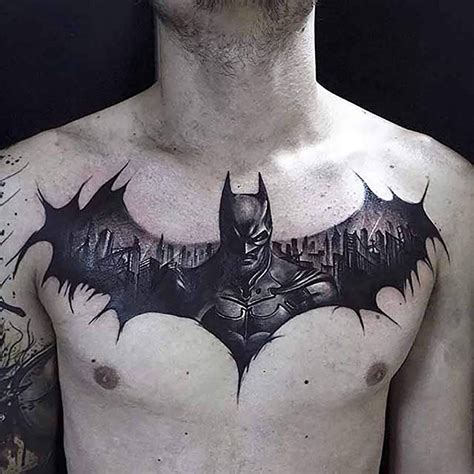 Learn 100 About Batman Design Tattoo Super Hot In Daotaonec
