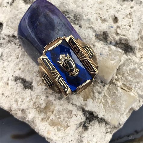 Vintage 1959 High School Class Ring Mens Ring Size 10 75