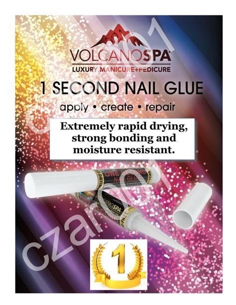 volcano spa   nail glue fast drying tear  ebay