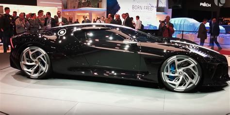 Bugatti Dévoile La Voiture La Plus Chère Du Monde La