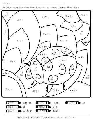 math coloring worksheets  grade  christopher myersas coloring
