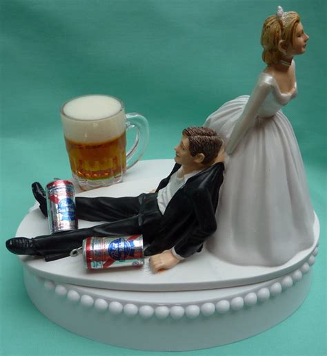 Design 65 Of Hilarious Funny Wedding Cake Toppers Polertesed