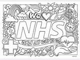 Colouring Nhs Mindfulness School sketch template