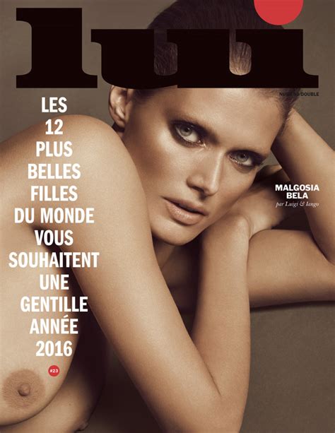 russian model natasha poly and daria strokous posed naked for a french magazine calendar 2016