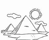 Pyramid Coloring Great Drawing Giza Pyramids Sketch Egyptian Three Pages Kids Drawings Printable Color Sky Getcolorings Coloringsky Food Choose Board sketch template