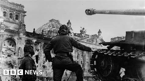 Ve Day The Fall Of Nazi Berlin In Pictures Bbc News