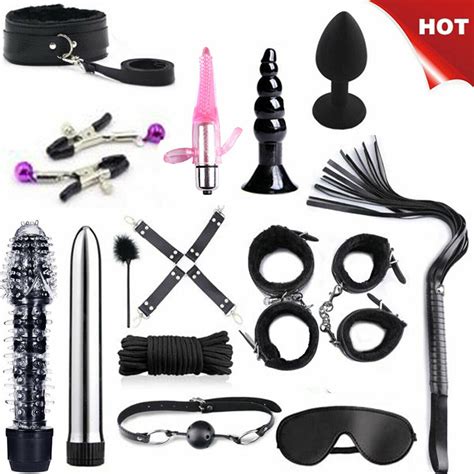 fertish bondage set restraint bdsm slave anal plug vibrator sex toys for couples ebay