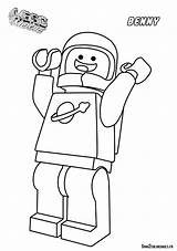 Lego Coloring Pages Benny Movie Cop Coloriage Personnage Bad Printable Resolution Astronaute Getdrawings Getcolorings sketch template