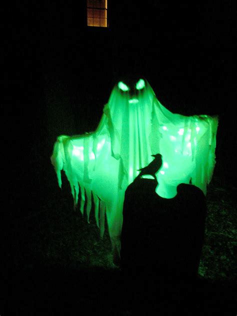 green ghost ghost glowing green appears   front yard cliff