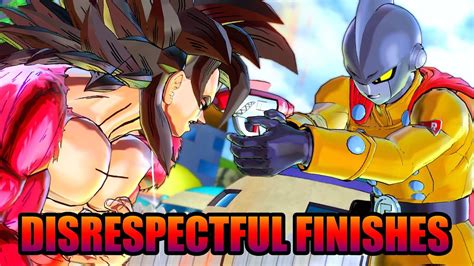 most disrespectful super hero finishes in dragon ball xenoverse 2 youtube