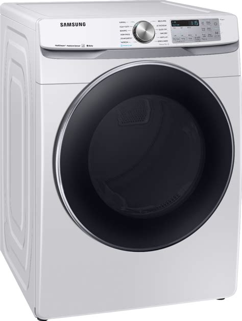 buy samsung  cu ft stackable smart electric dryer  steam  sensor dry white