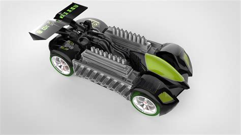 hot wheels acceleracers krazy  drone version  peter lix  deviantart