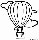 Balloon Air Hot Coloring Drawing Balloons Basket Pages Online Great Inventions Color Clipart Template Thecolor Drawn Ballons Clipartmag sketch template