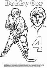 Coloring Pages Sports Bobby Orr Goal Doverpublications Publications Dover Adult Hockey Welcome Book Choose Board Adults sketch template
