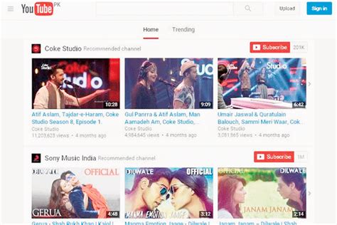 youtube launches customized homepage  pakistan