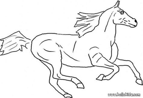 galloping wild horse coloring pages hellokidscom