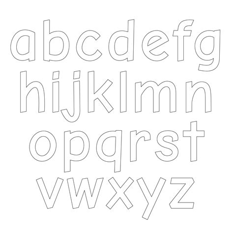 images  printable lowercase letters  color printable