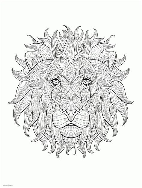 lion coloring pages coloring pages printable