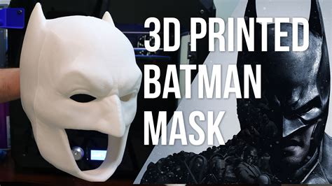 ultimate  printed batman mask replica prop batman mask